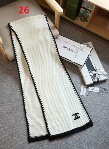 Cashmere cotton scarf , size 33x170cm, no box. SF25-26