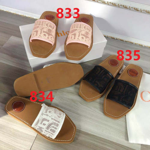women flat beach slipper shoes, size 35-42, SS50-833-835