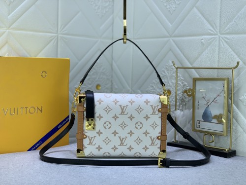 M46907 Canvas leather  bag ,5A,size 21x14x6cm, no box, B110-207