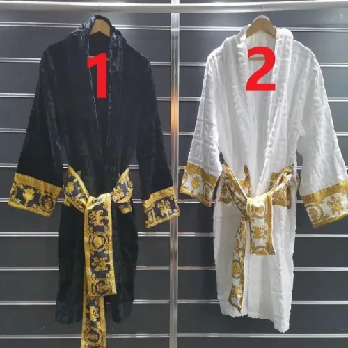 cottton long bathrobe for men and womenL,  CL110