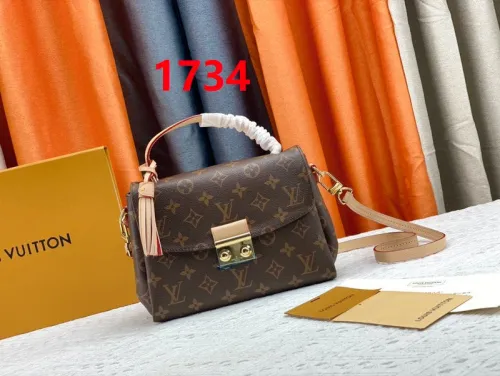Leather bag ,5A , size 24.5x24.2x9cm ,no box,  B88-1734-1736
