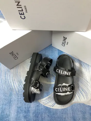 Flat leather sandals slippers , size 35-40 ,with box, SS60-1585