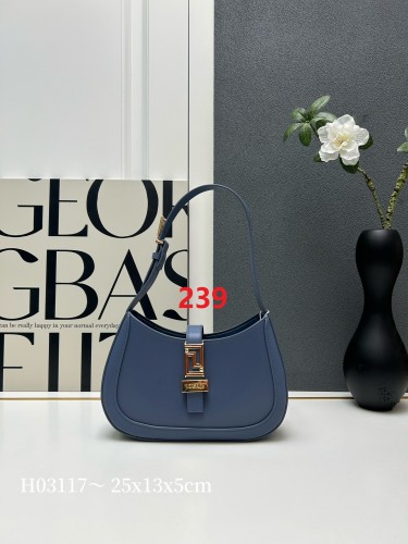 H03117 Canvas leather  bag ,5A,size 25x13x5cm, no box, B110-239