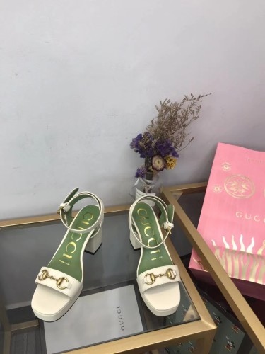 Women leather heel sandal shoes, heel 8.5cm,size 35-42, SS88-701