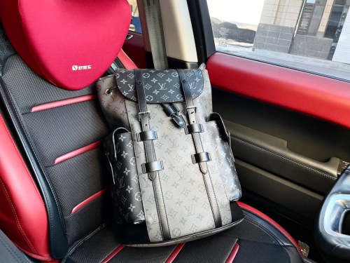 Split leather  bag ,4A,size 41x48x13cm, no box, B88-1683
