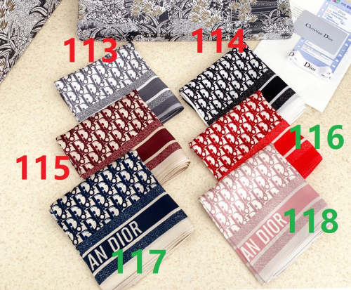 Cotton silk scarf, size 70*70cm, SF20-113-118