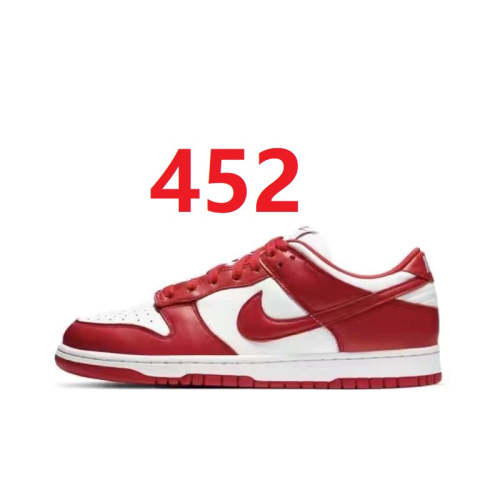 AJ  leather sport sneakers shoes white red , size 36-46, SS80-452