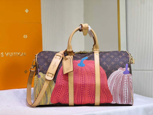 Keepall Leather  bag ,5A , size 45x27x20cm ,no box,  B110-142