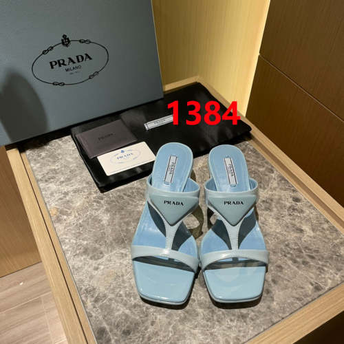 Flat leather sandals slippers , size 35-40 , with box, SS60-1384-1389