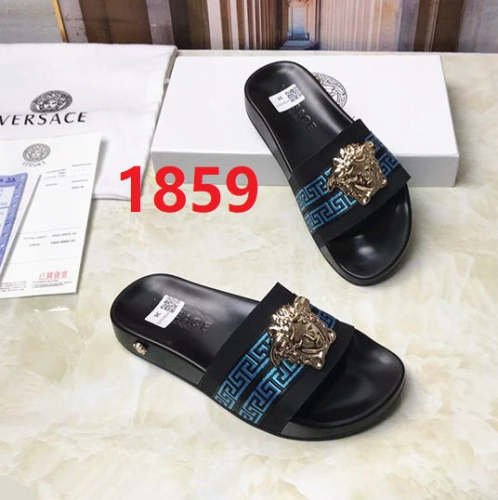 Flat leather sandals slippers , size 35-46, SS60-1859