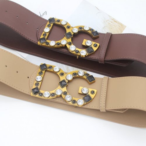 Ladies' belt width 6.8cm, length 105cm, no box, BLT19.9-101-106