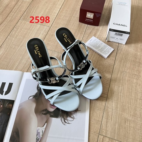 Women heel shoes,  size 34-41, SS60-2598-2600
