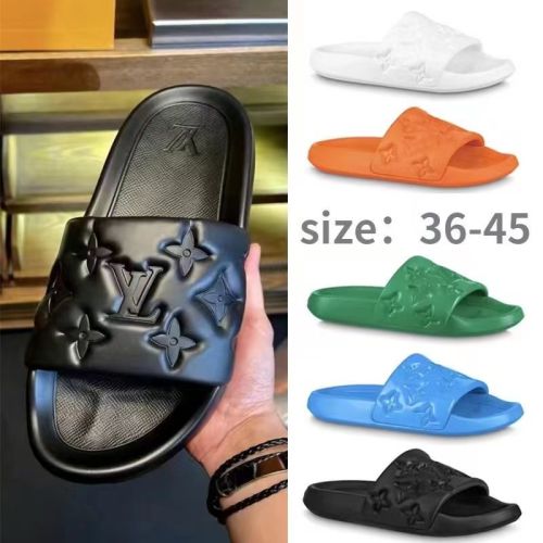 Women men flat beach slippers shoes , no box, size 36-45, SS35-346-50