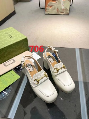 Women leather heel sandal shoes, heel 8.5cm,size 35-42, SS88-706