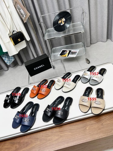 Women flat slipper shoes,  size 35-42, SS50-1549-1555