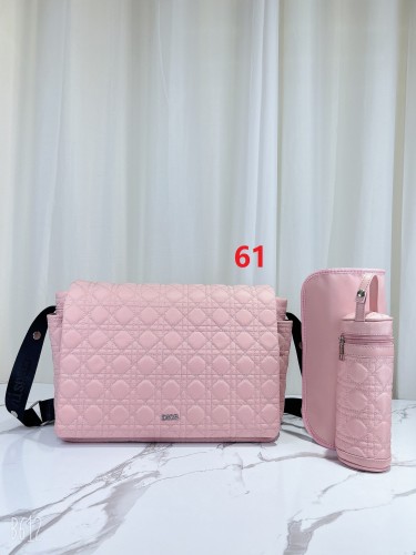 Canvas and split leather baby diaper bag + nursing bottle bag+ cushion, AAA, no box,diaper bag size  40x26x14cm,B98-61