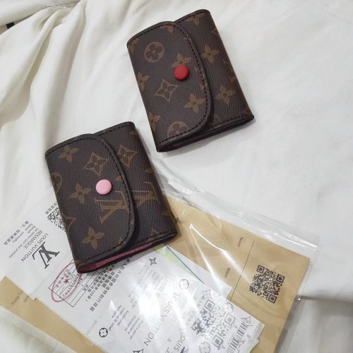 split leather wallet purse, with box, B15-36-37
