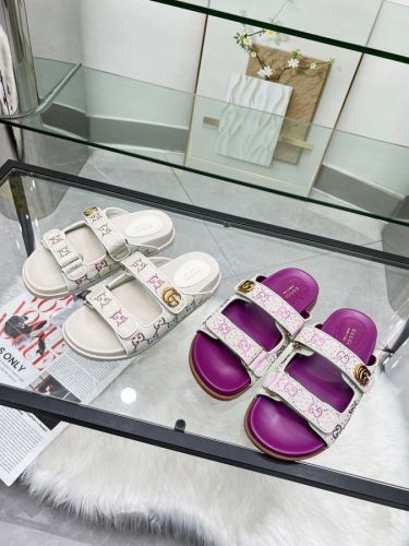 top quality  Leather flat slipper shoes, with box, size 35-45, SS88-654-655