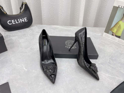 women heel shoes, heel 10cm,size 34-41, with box, SS70-1211