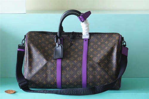 Leather keepall bag ,AAAAA ,size 50x29*22cm ,no box, B130-30