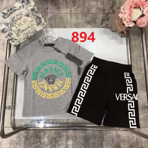 T-shirt +  shorts suit Kids set clothes, no box, CL25-894-897