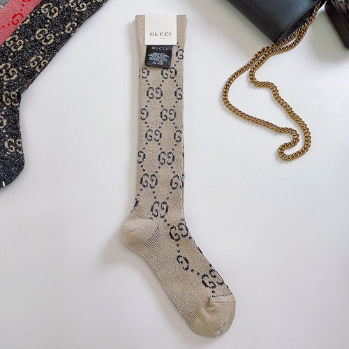 Cotton thigh-high stockings women's socks, 2 pairs.Free size,CL10-16-23