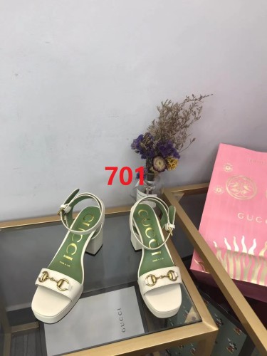 Women leather heel sandal shoes, heel 8.5cm,size 35-42, SS88-701