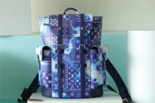 CHRISTOPHER, Leather bag ,AAAAA ,size 38*44*21cm ,no box, B130-24