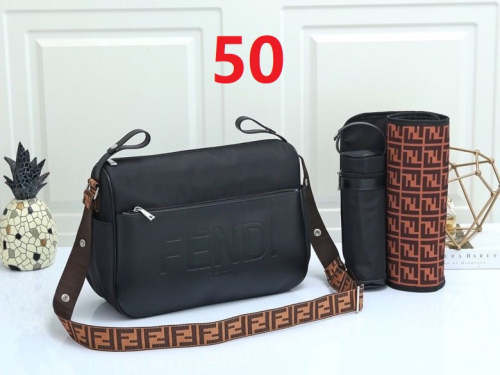 Canvas and split leather baby diaper bag + nursing bottle bag+ cushion, AAA, no box,diaper bag size  40x26x14cm,B98-50