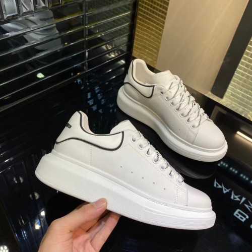 Top quality Women men leather flat sneaker shoes,size 35-45, SS120-199