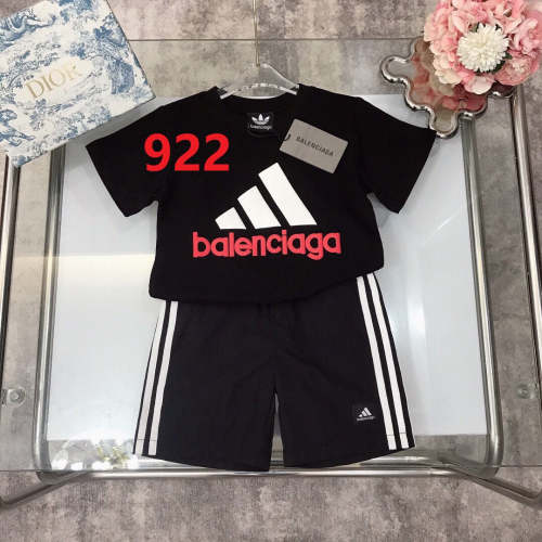 T-shirt + shorts  suit Kids set clothes, no box, CL25-922-923