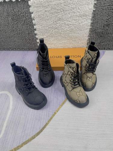 kids flat boots shoes, size 26-35 , SS60-334-335