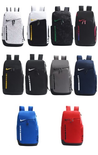 Nylon  backpack school bag ,  no box, size 47x28x19cm , B25-261-270