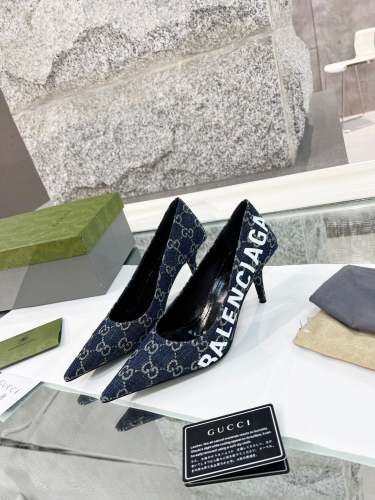 women heel shoes, heel 8cm,size 35-40, with box, SS60-1433