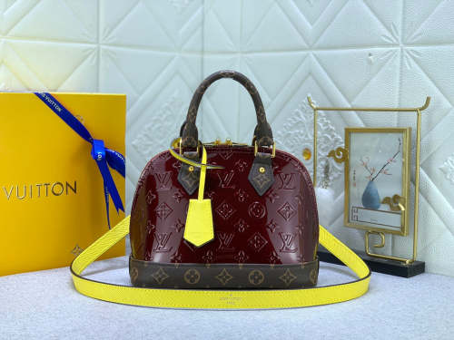 Alma Leather  bag ,5A , size 25x17.5x11.5cm ,no box,  B110-147