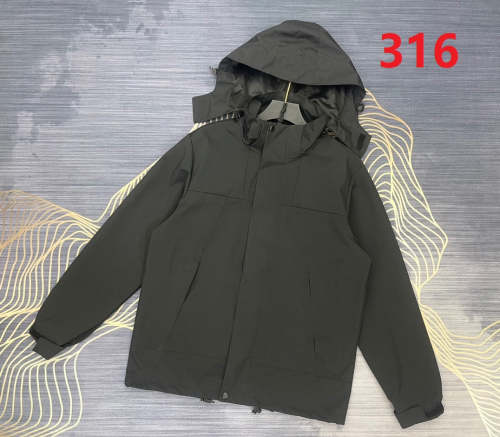 Men's and women's autumn and winter double waterproof jacket clothes,CL68-316