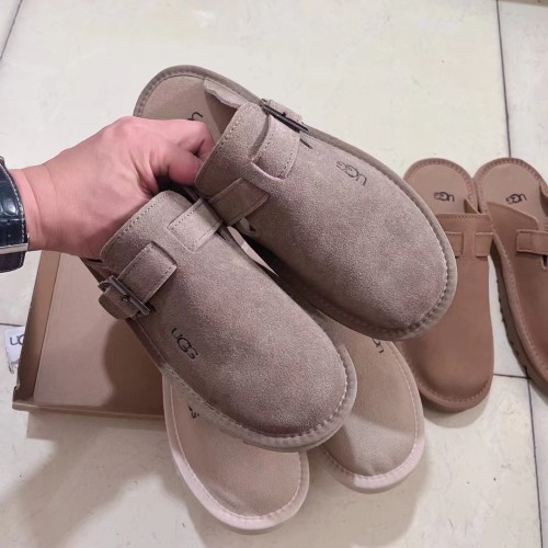 Men and Women split leather slippers, size 35-43, SS50-1734-1736
