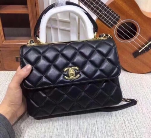 Leather  bag ,5A , size 25X12X17cm ,no box,  B110-159