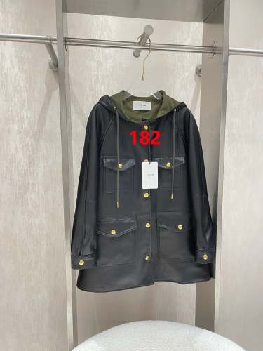 Women leather casual coat clothes, size S,M,L ,CL88-182