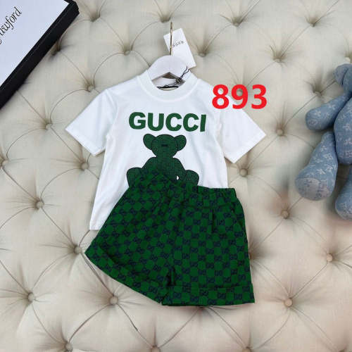 T-shirt + Shorts suit Kids set clothes, no box, CL25-893