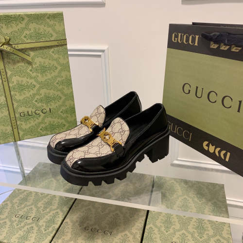 women chunky heel loafers,heel:5.5cm,size 35-40, with box, SS70-1269