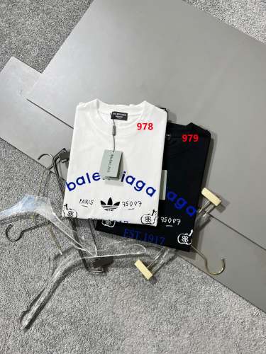 Fashion cotton T shirt for men and women, CL25-978-979