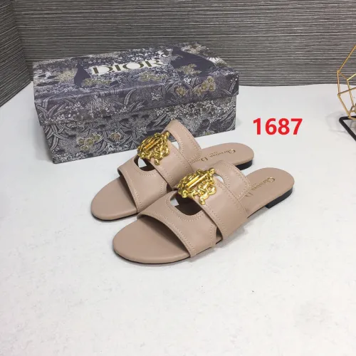 women's leather sandals slippers , size 34-42 ,SS60-1687-1688