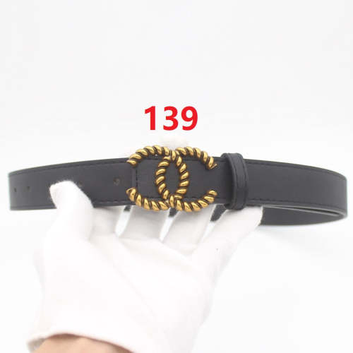 Ladies' belt width 2.8cm, length 105cm,BLT10-139-140