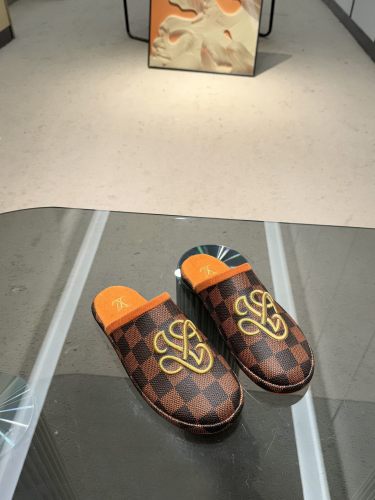 Wowen men leather couple slippers shoes,top quality, size 35-46, SS88-672