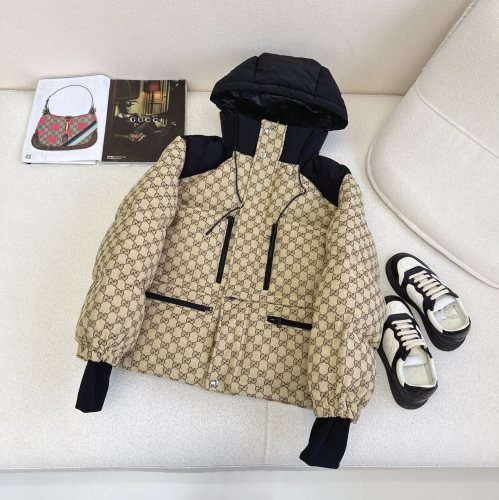 Hooded down jacket clothes，CL110-10