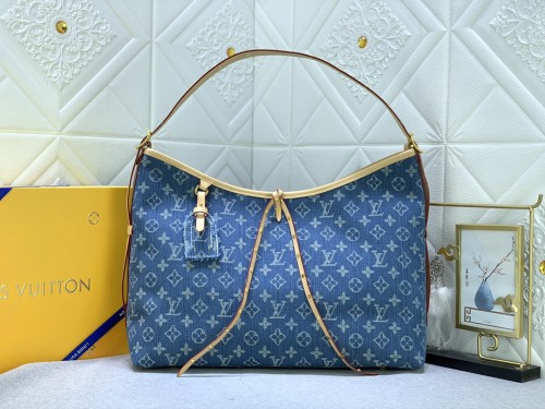 M46855 Canvas leather  bag ,5A,size 39x30x15cm, no box, B110-198