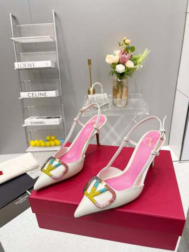 Women heel sandal shoes, heel 1cm or 4cm or 6cm or 8cm, size 34-42, SS60-2079