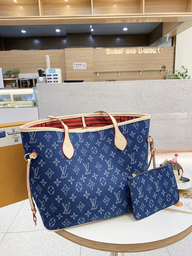 Canvas PU leather bag ,budget ,size 32x28x16cm,no box,  B35-130