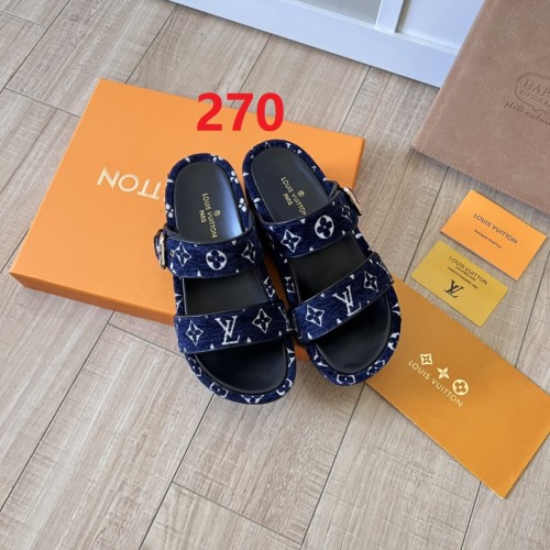 Women flat slipper shoes, size 35-41, SS60-270-271